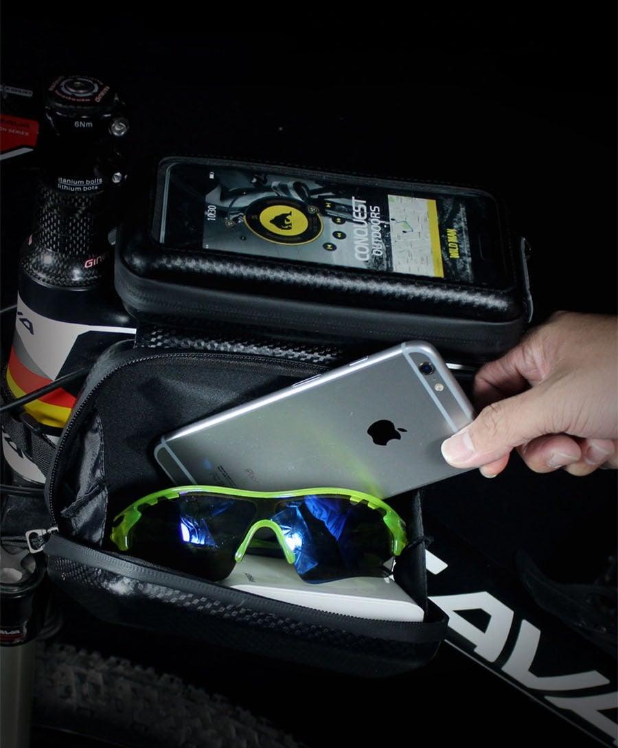 Black Bike Bag