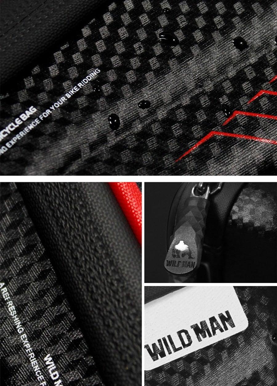 Black Bike Bag