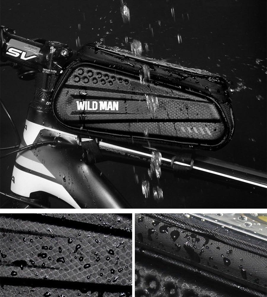 Black Bike Bag