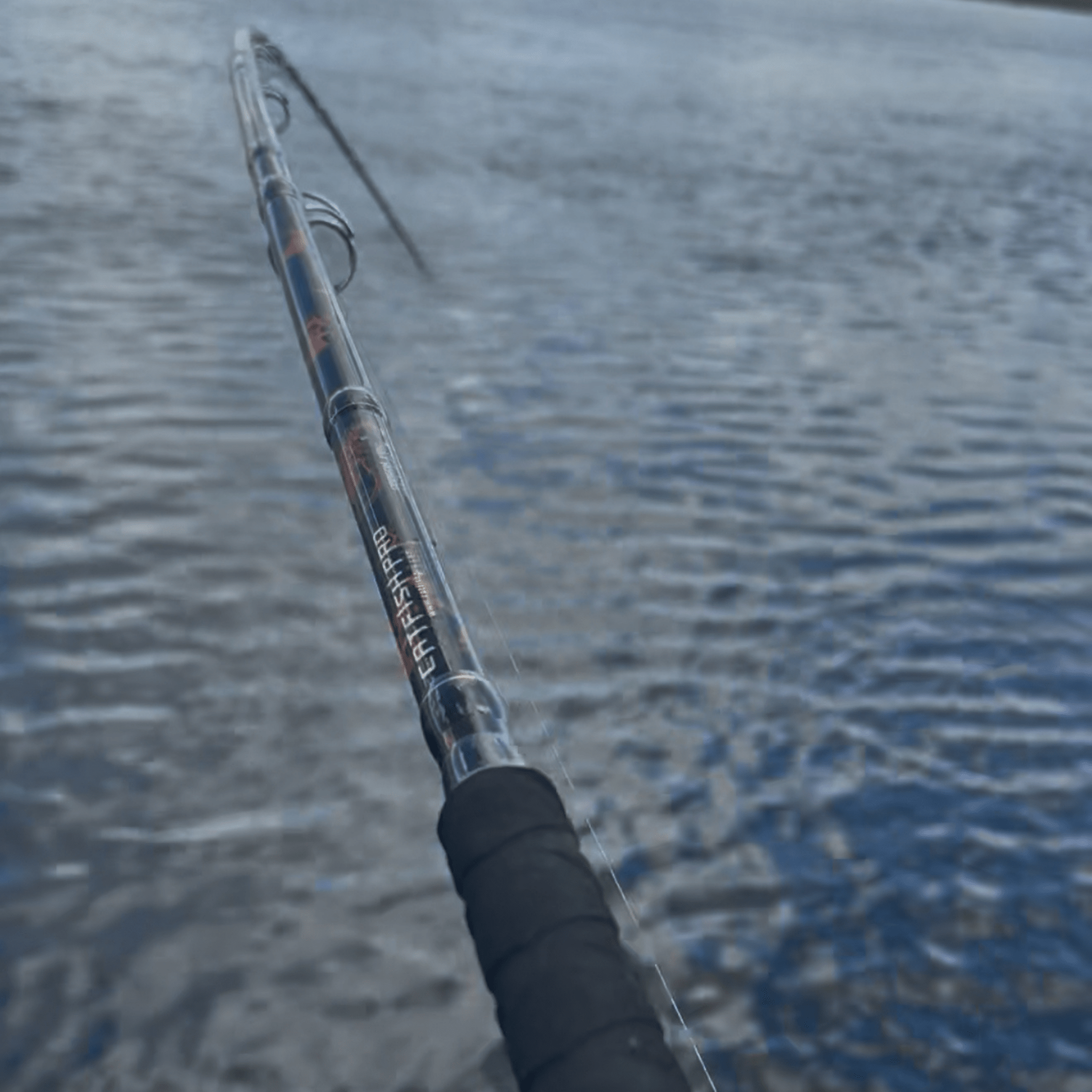 Black Dragon Fire Spinning Glow Rod