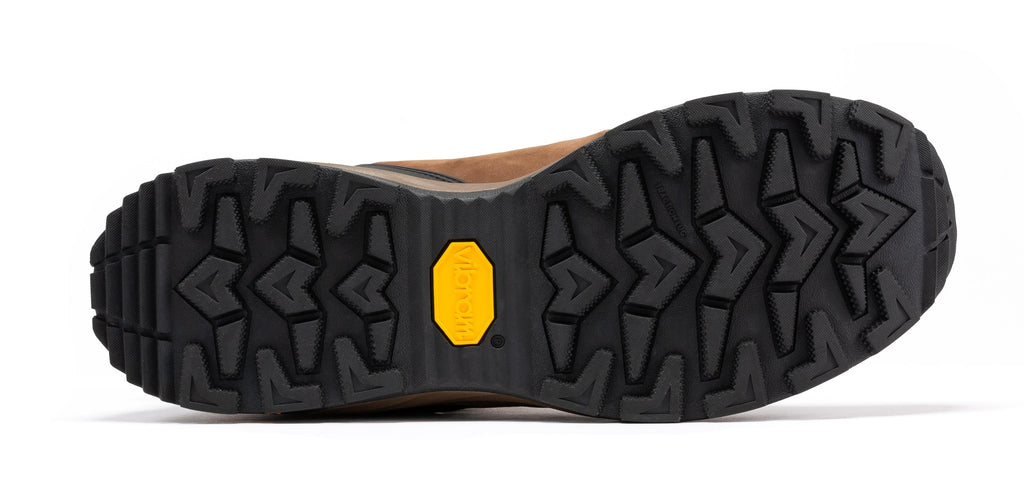 Botas Pro Brown 6 Inch Waterproof Hiking Boots with VIBRAM® Traction Lug Outsole