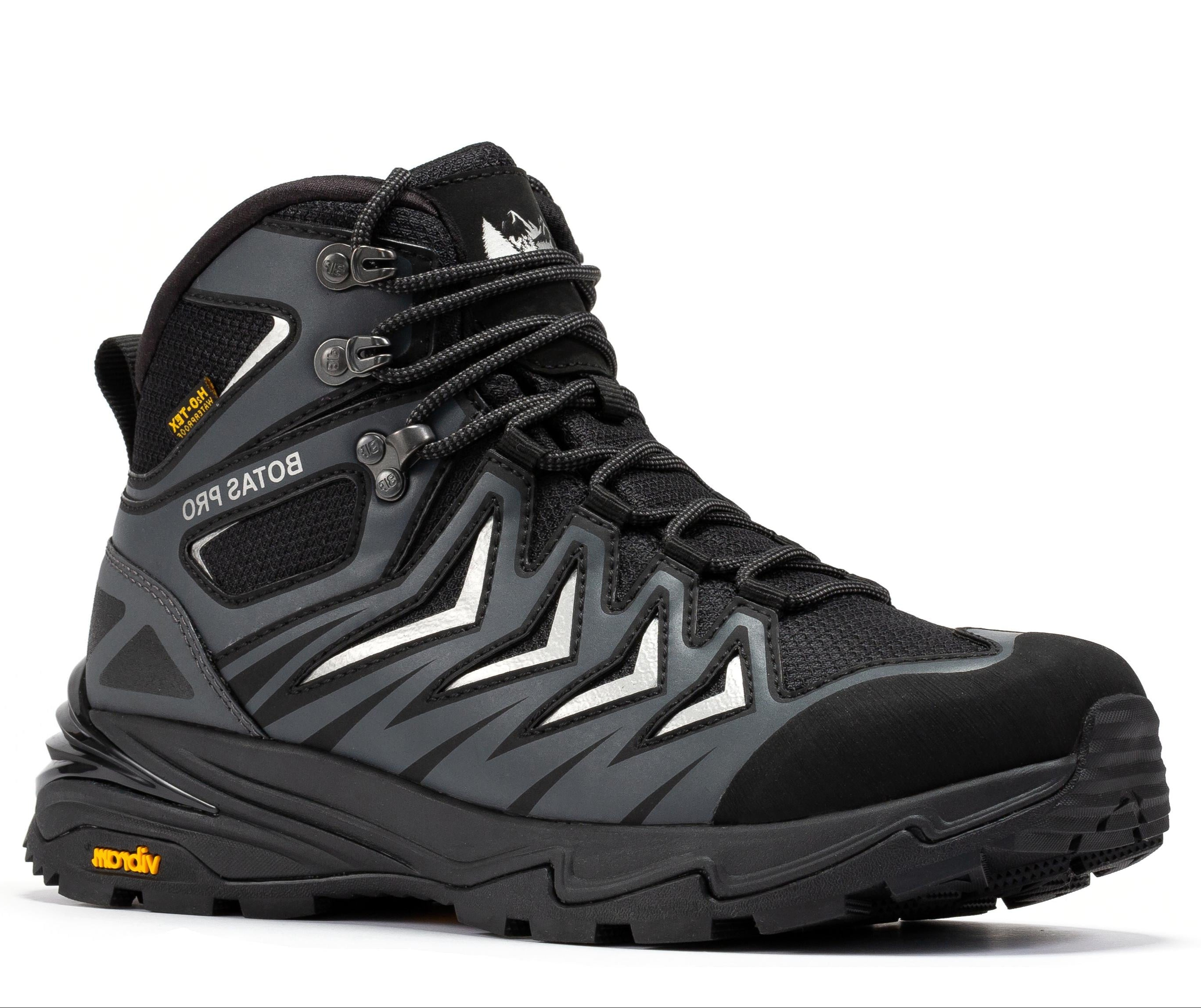 Botas Pro Metallic 6 Inch Waterproof Hiking Boots with VIBRAM® Traction Lug Outsole