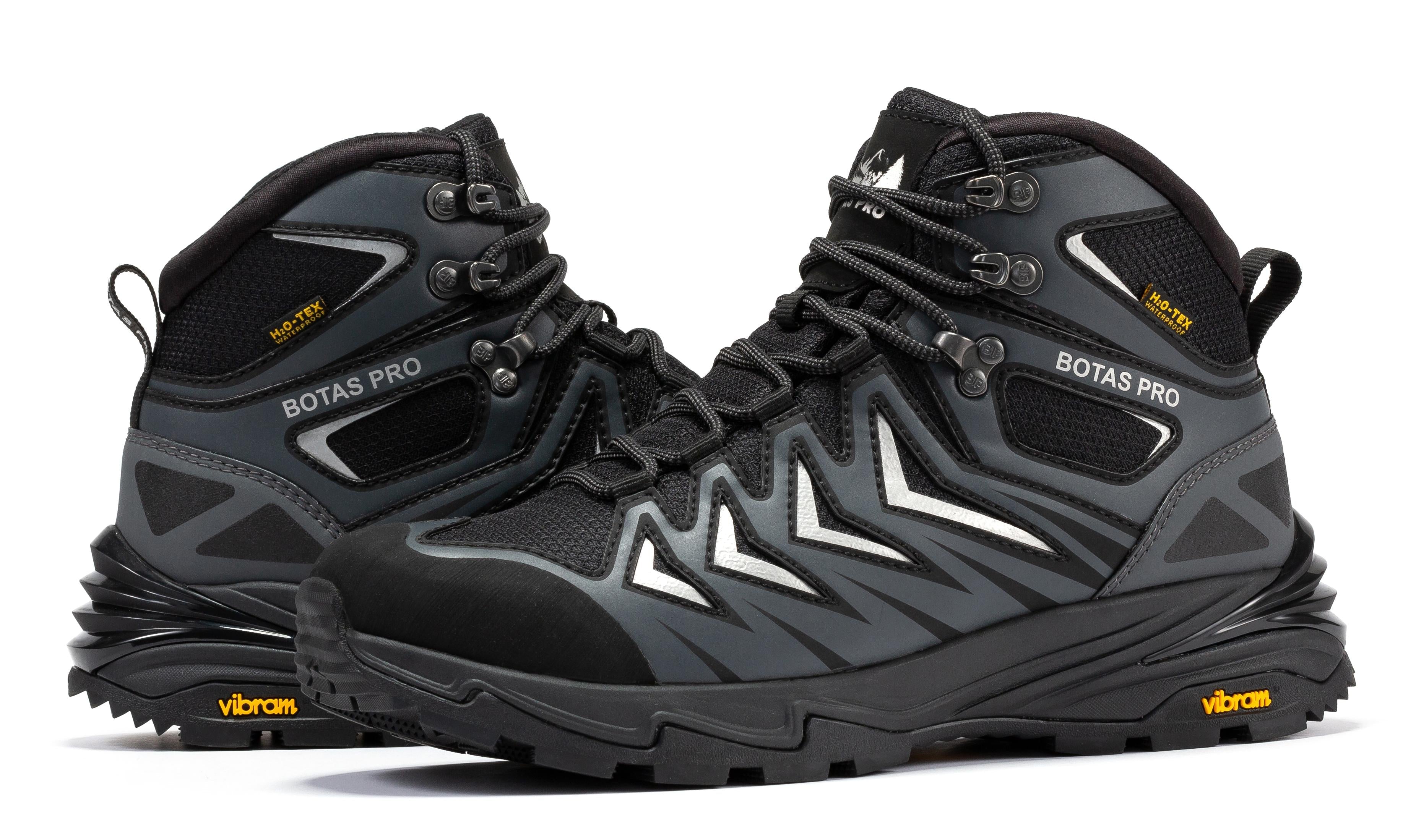 Botas Pro Metallic 6 Inch Waterproof Hiking Boots with VIBRAM® Traction Lug Outsole