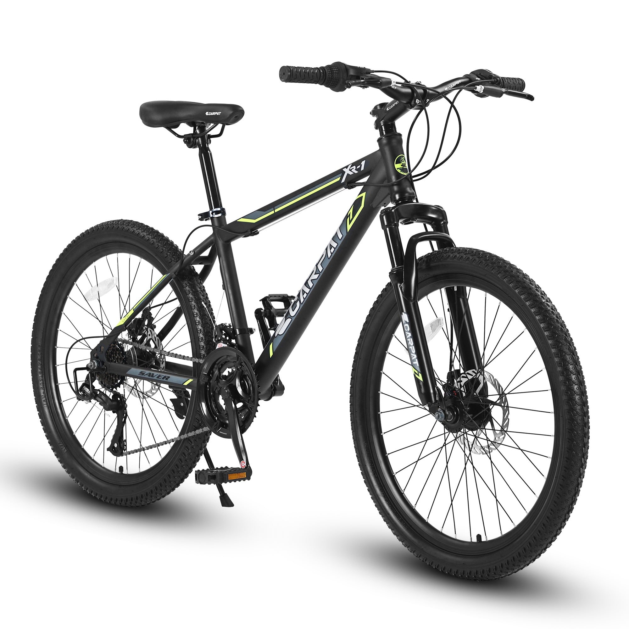 26" Adult Mountain Bike - 21-Speed, Dual Suspension & Disc Brakes