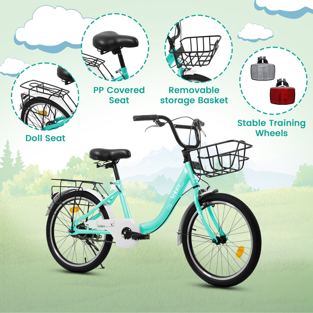 20” Kids Bike – CityCruze | Coaster Brake | Single Speed | Green