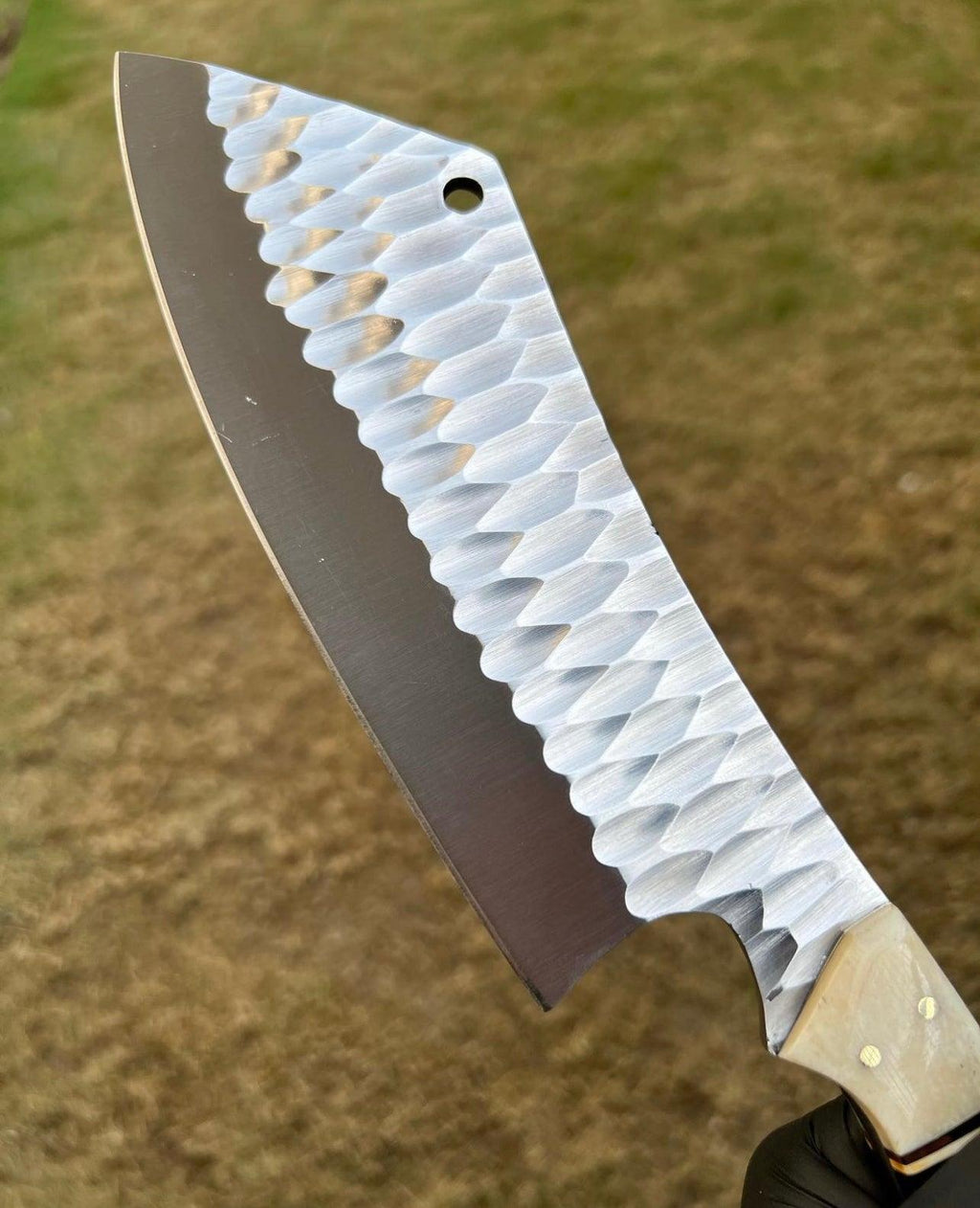 Custom Hand Forged D2 steel Cleaver Knife