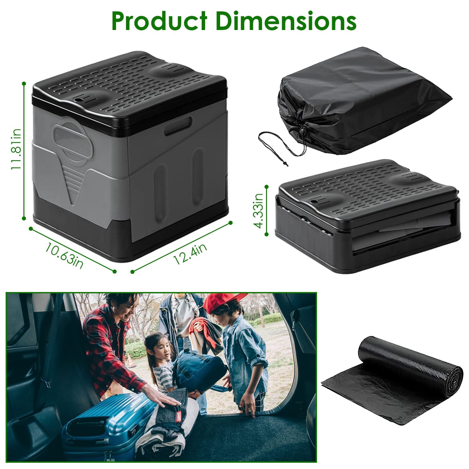 Portable Toilet For Car Camping Boating Hiking Outdoor
