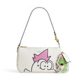 Brain Dead x Coach Darby Dino Print Plaza Bag With Charm Chalk Multi