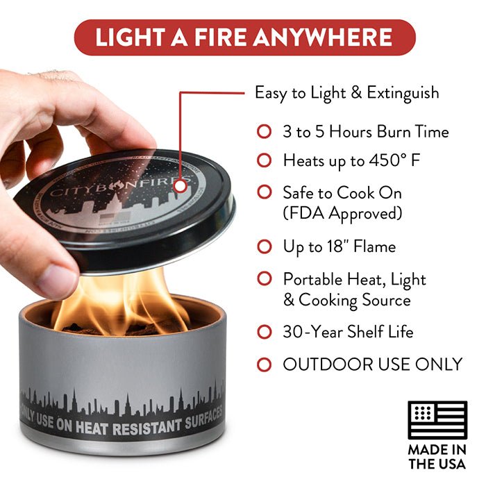 City Bonfire Portable Heat Source