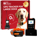 GPS Dog Tracker No Subscription Off Grid Large Dogs Waterproof 7 Day