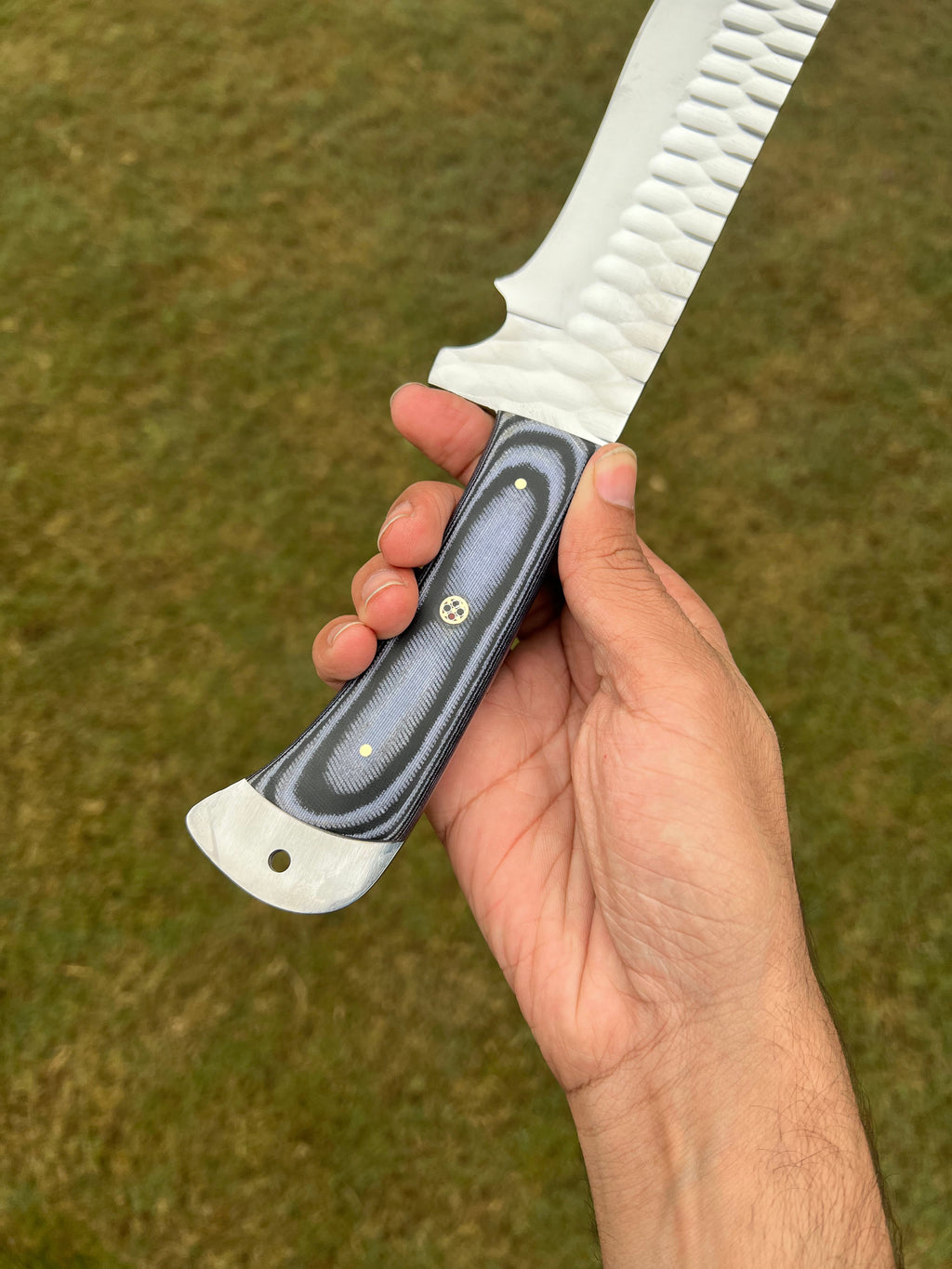 Fixed Blade Hand Forged D2 Steel Camping knife