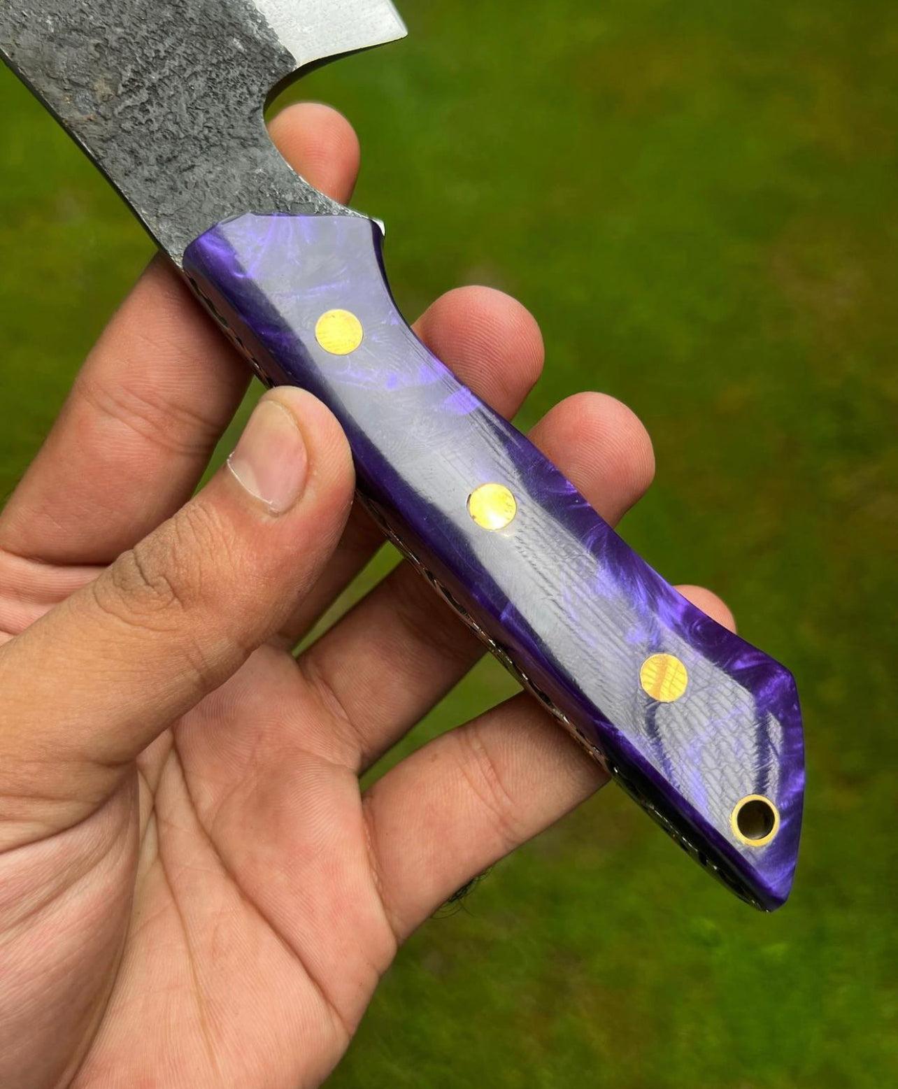 Custom Hand Forged High Carbon steel Cleaver Knife
