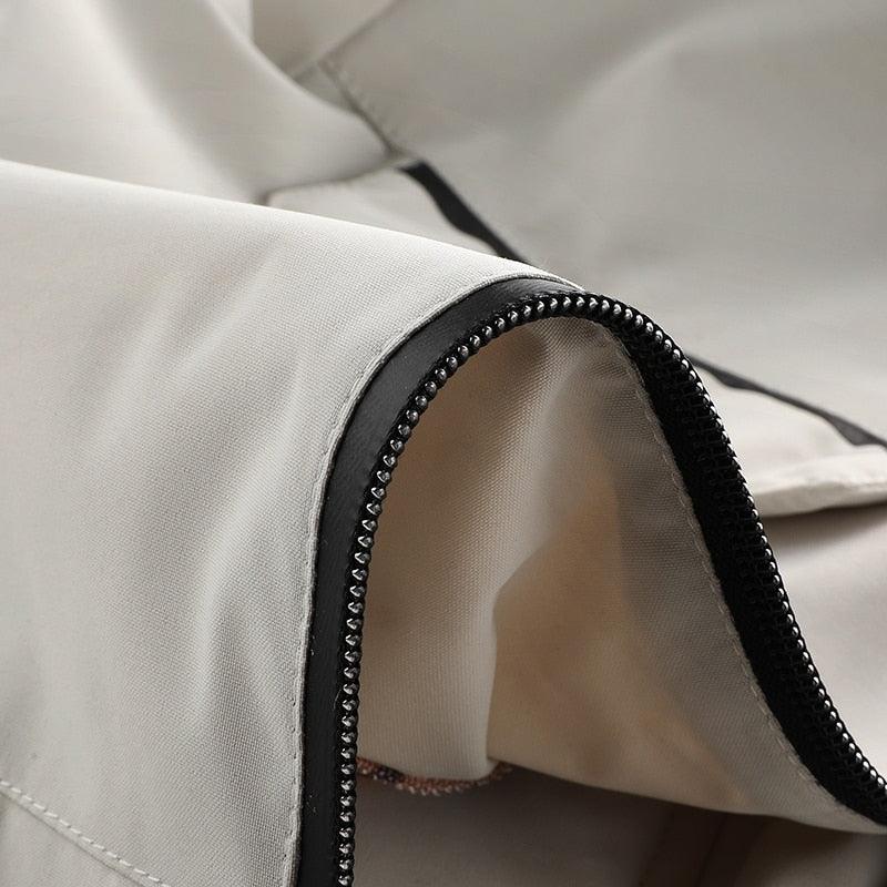 Mens Casual Windbreaker  Waterproof