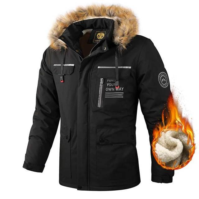 Mens Casual Windbreaker  Waterproof