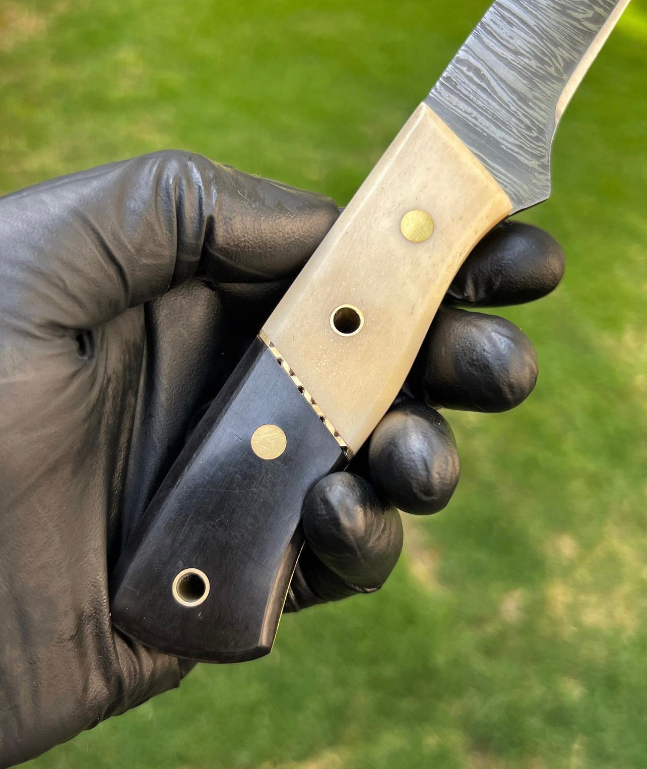 Handmade Damascus steel fillet knife