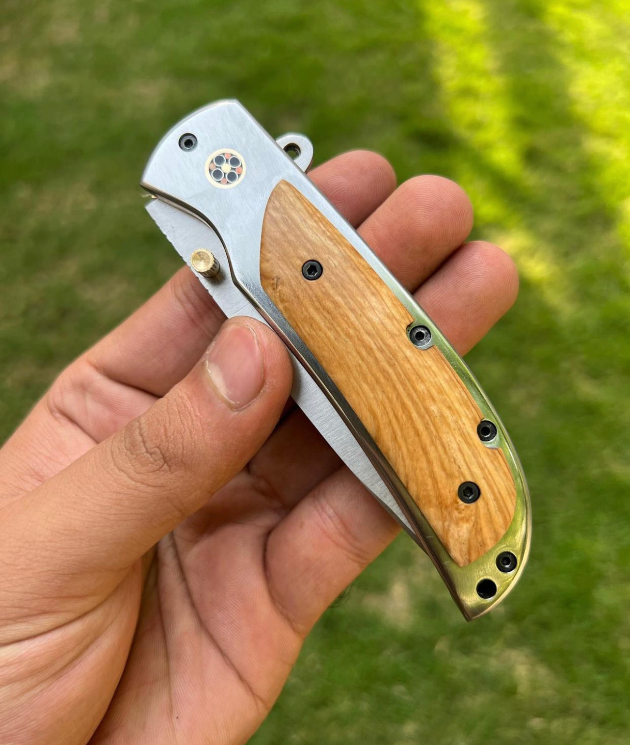 D2 steel Blade EDC Folding Pocket Knife
