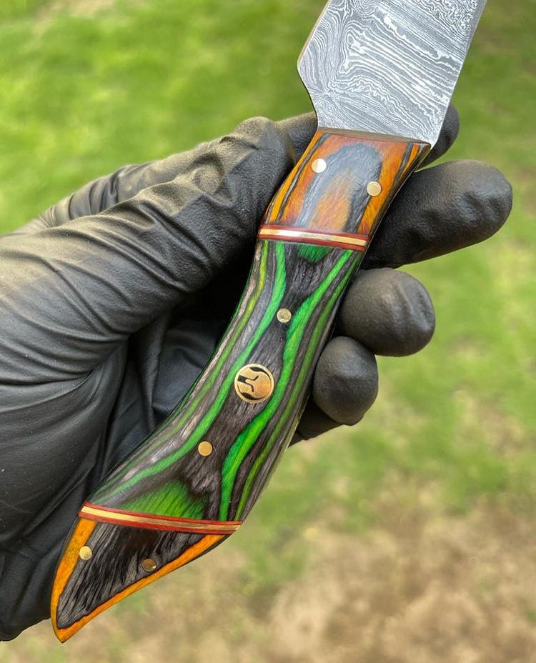 Custom Handmade Flexible Damascus Steel Fillet knife