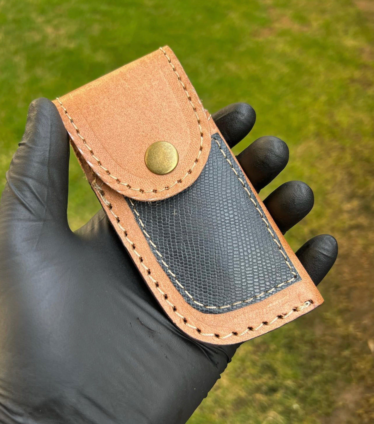 Damascus Steel Blade Fish Shape Pocket Folding knife