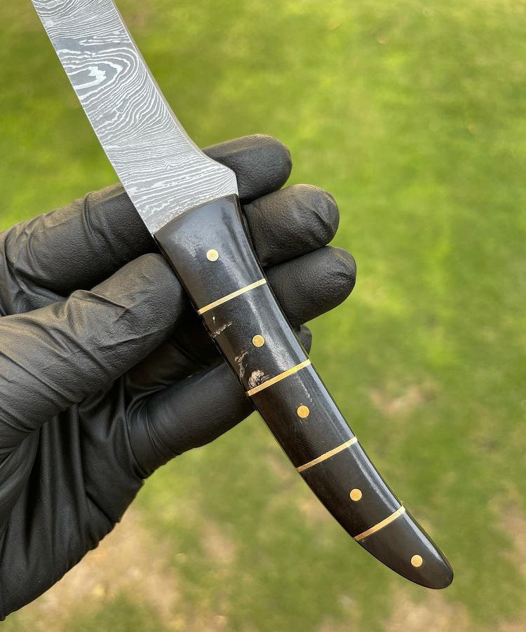 Custom Handmade Flexible Damascus Steel Fillet knife