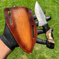 Handmade Damascus Steel Hunting Knife