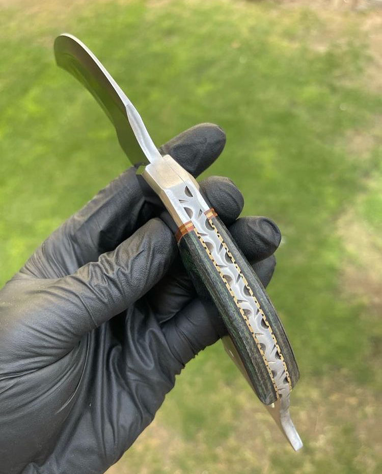 Handmade D2 steel karambit knife