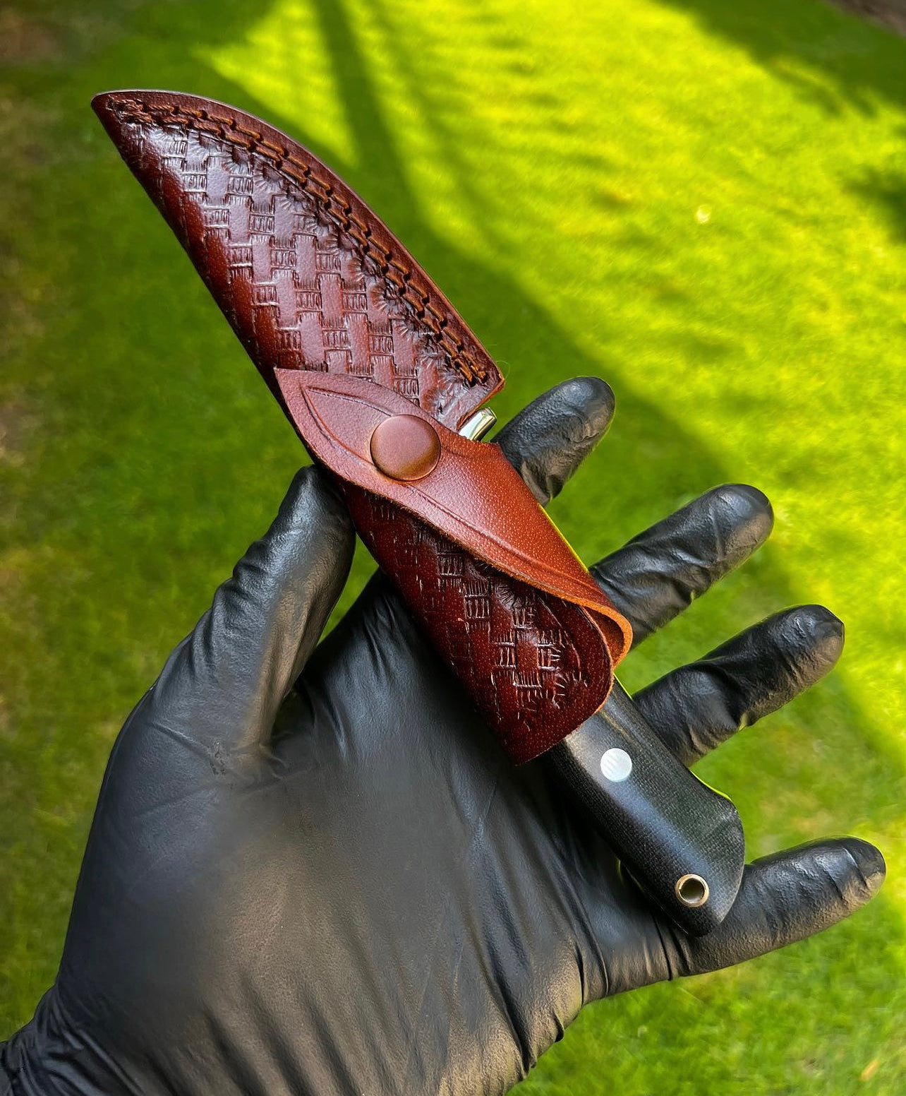 Handmade 440C Steel High Mirror Polished Blade EDC