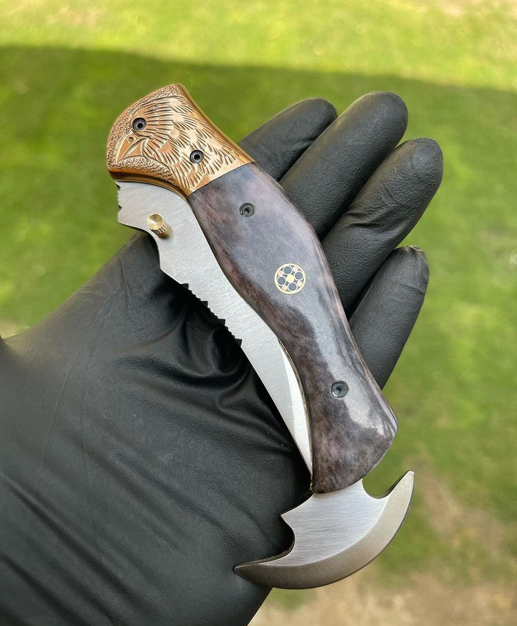 Folding pocket D2 Blade EDC Folding Pocket Knife