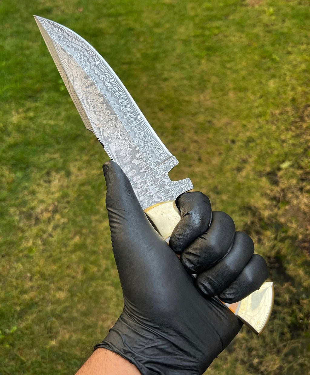 Damascus Steel Camping knife