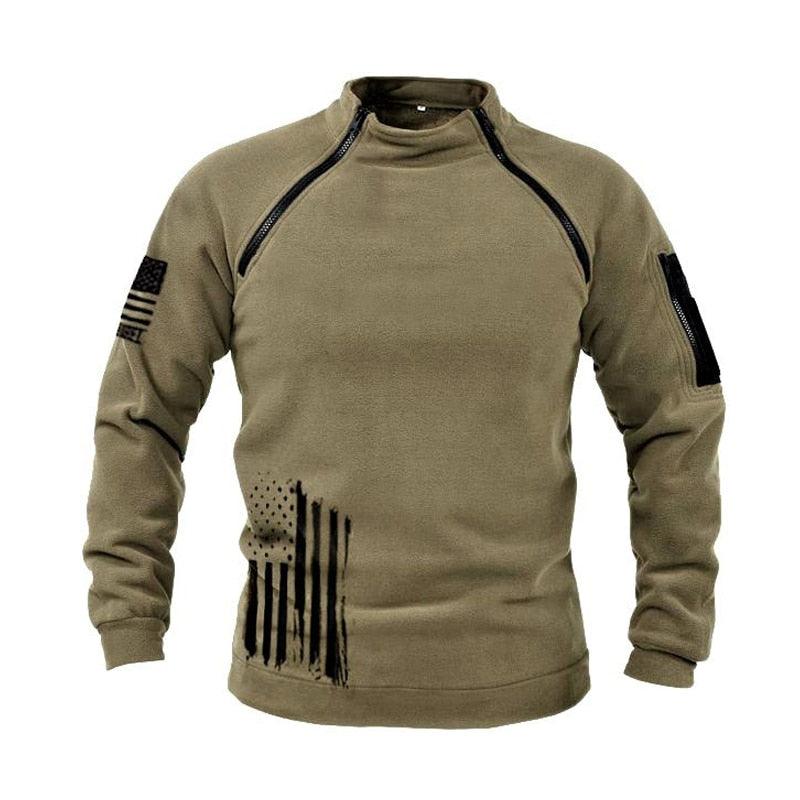 Men Winter Lightweight Fleece Jacket