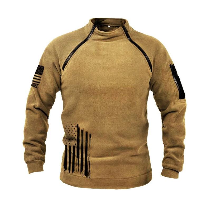 Men Winter Lightweight Fleece Jacket