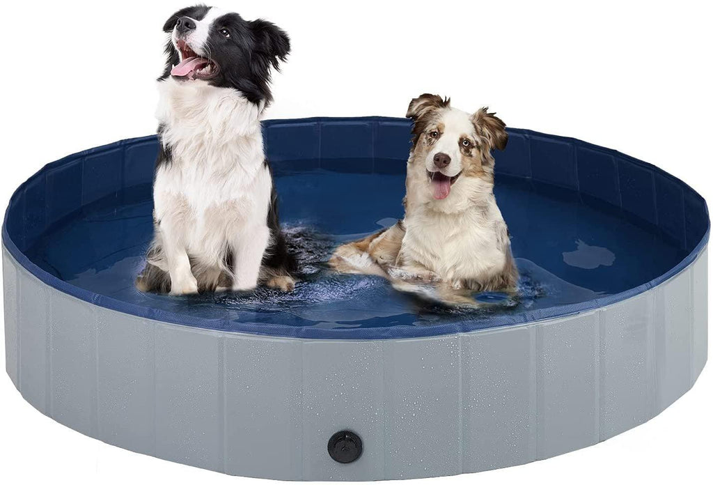 Portable Dog Swimming Pool Pet Bath Tub Foldable Leak-proof
