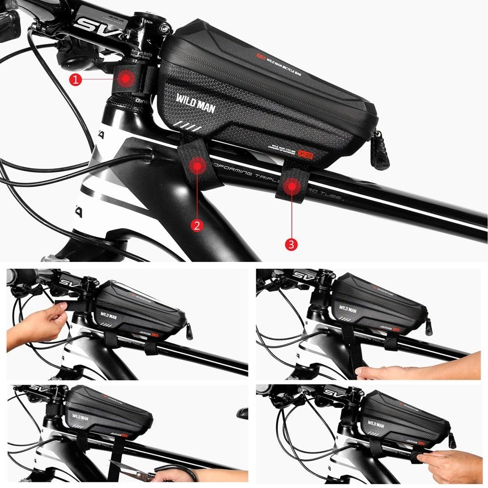 Black Bike Bag