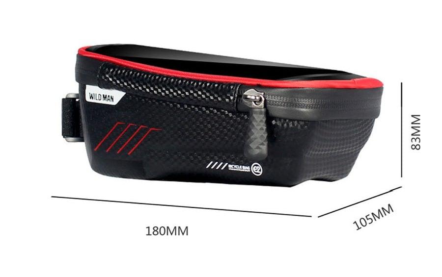 Black Bike Bag