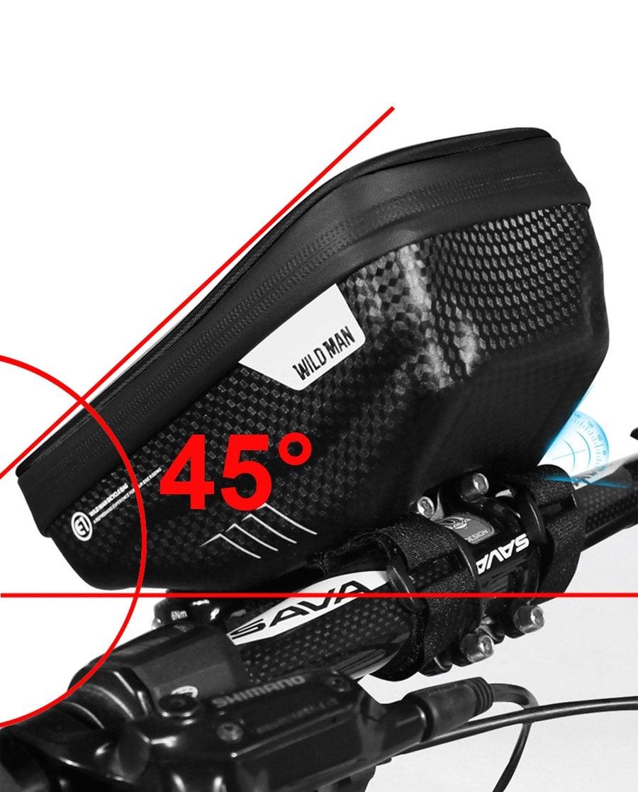 Black Bike Bag