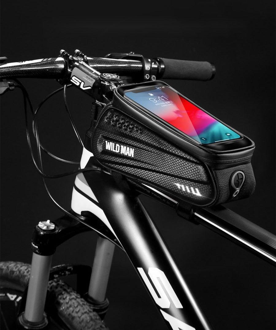 Black Bike Bag