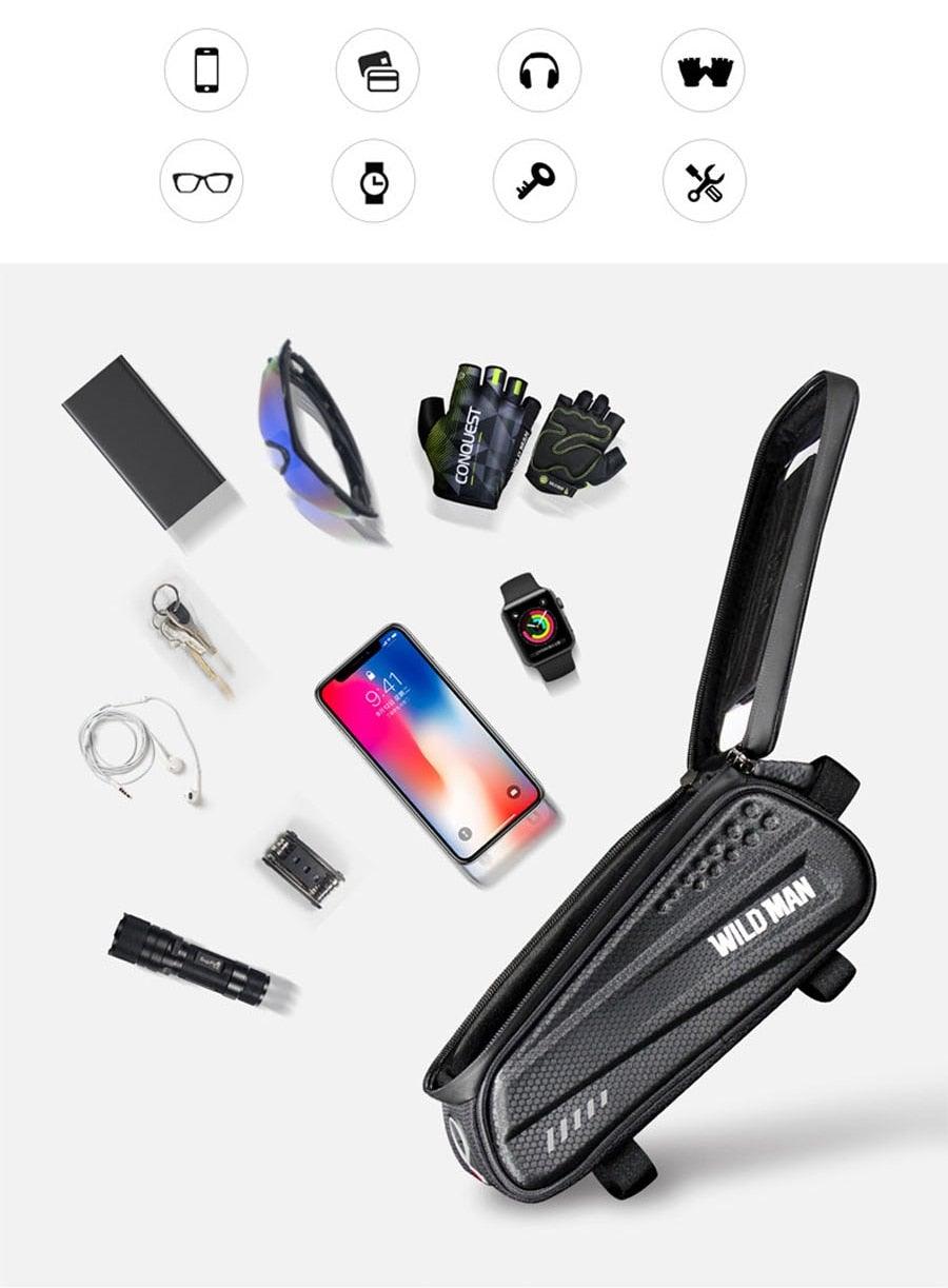 Black Bike Bag