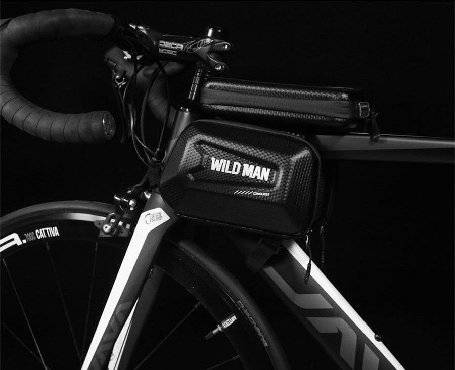 Black Bike Bag