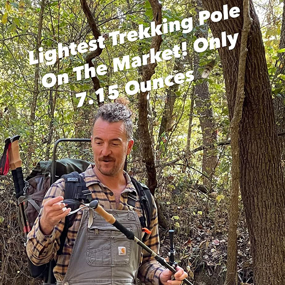 Pike Trail Carbon Fiber Trekking Poles – Lightweight, Adjustable Hiking Poles