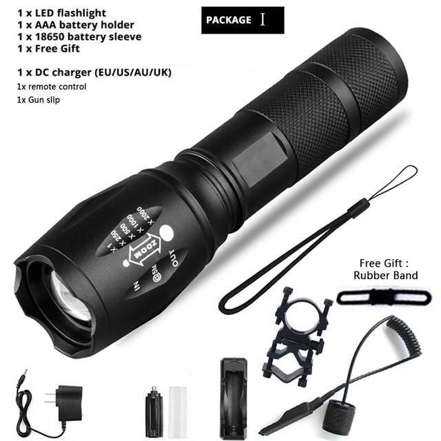 Waterproof Z45 Led Flashlight Ultra Bright Waterproof
