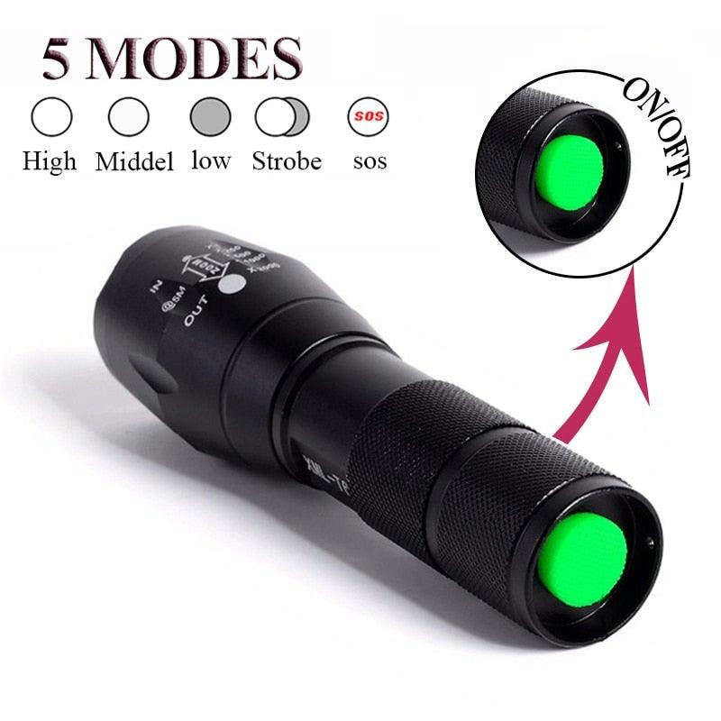 Waterproof Z45 Led Flashlight Ultra Bright Waterproof
