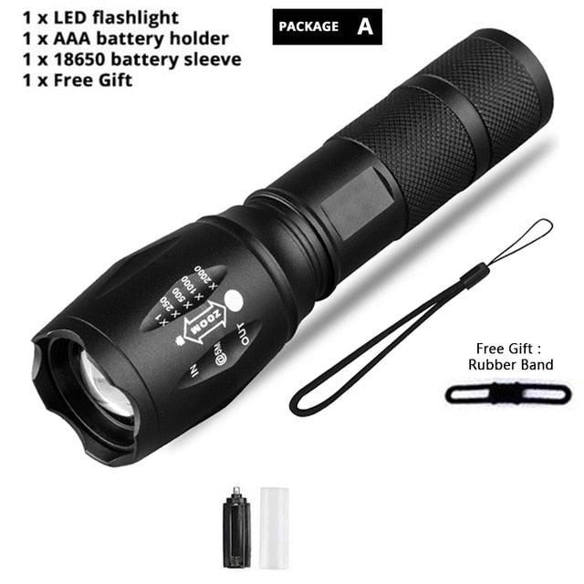 Waterproof Z45 Led Flashlight Ultra Bright Waterproof