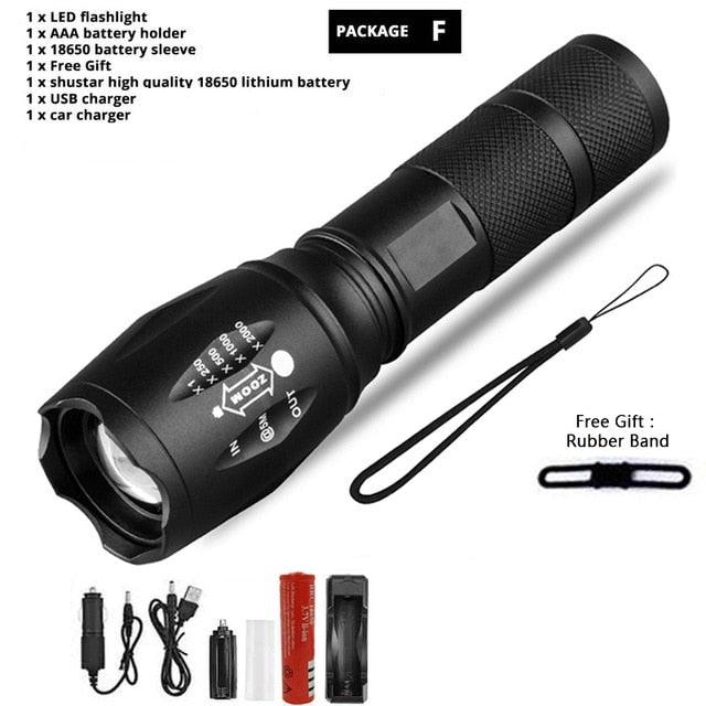 Waterproof Z45 Led Flashlight Ultra Bright Waterproof