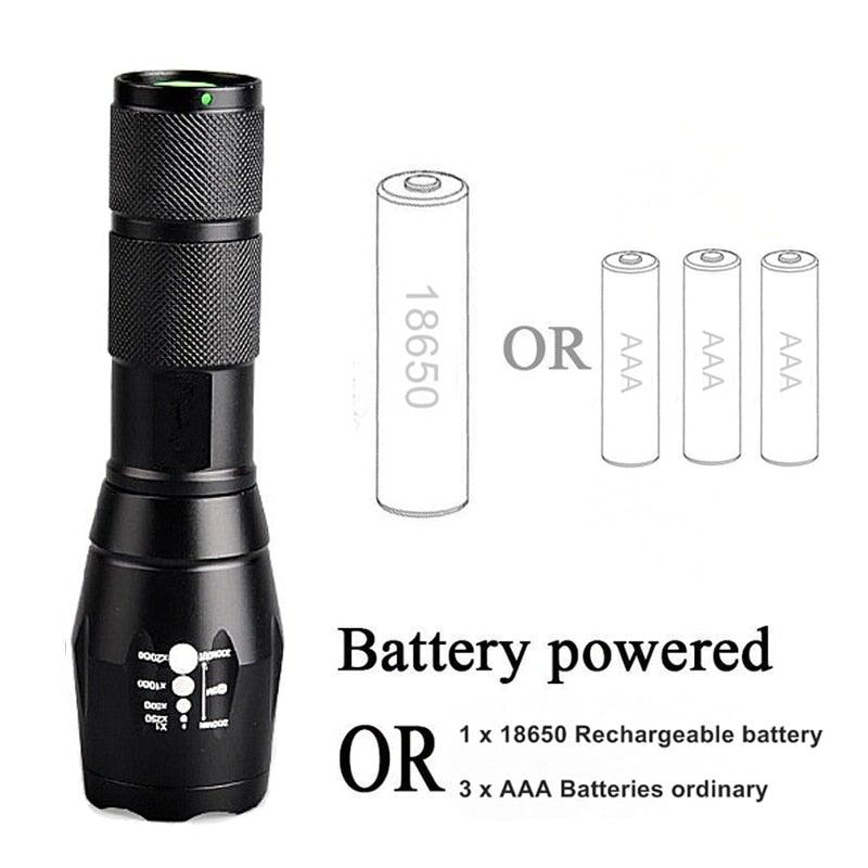 Waterproof Z45 Led Flashlight Ultra Bright Waterproof