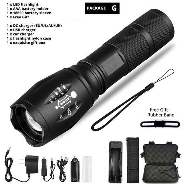 Waterproof Z45 Led Flashlight Ultra Bright Waterproof