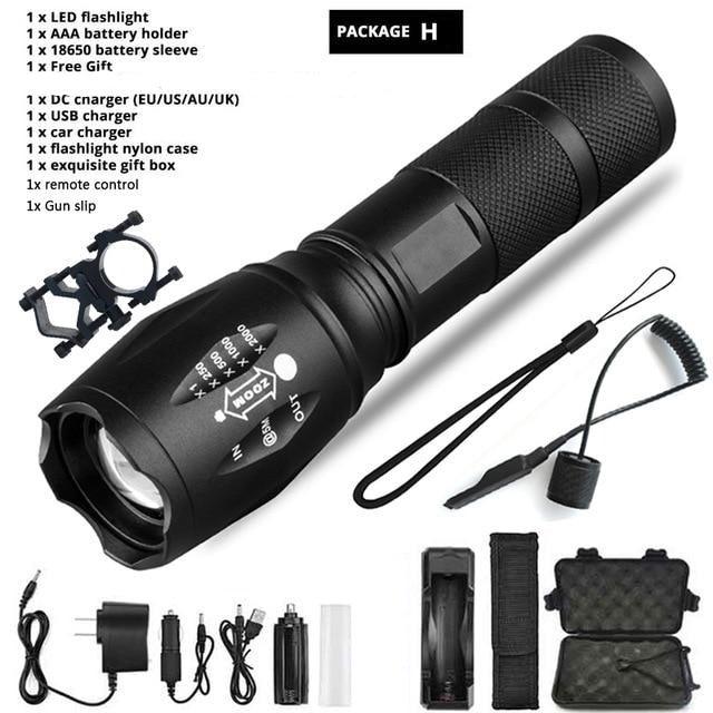 Waterproof Z45 Led Flashlight Ultra Bright Waterproof