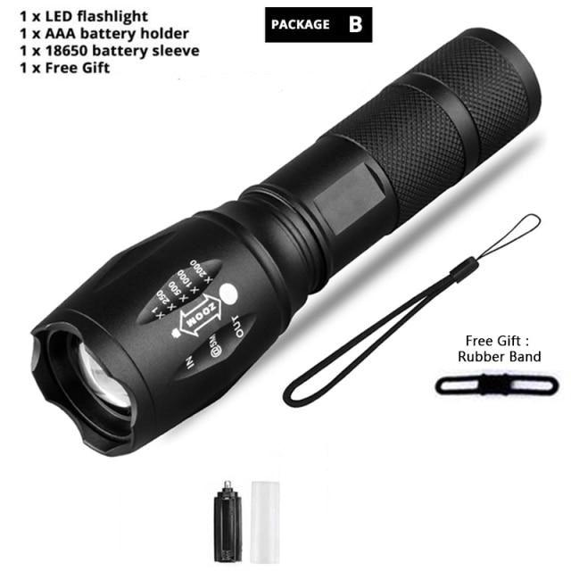 Waterproof Z45 Led Flashlight Ultra Bright Waterproof