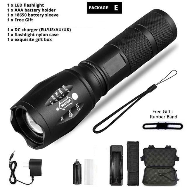 Waterproof Z45 Led Flashlight Ultra Bright Waterproof