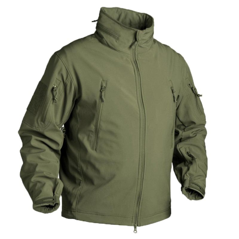 Winter Fleece Jacket Men  Waterproof Camouflage