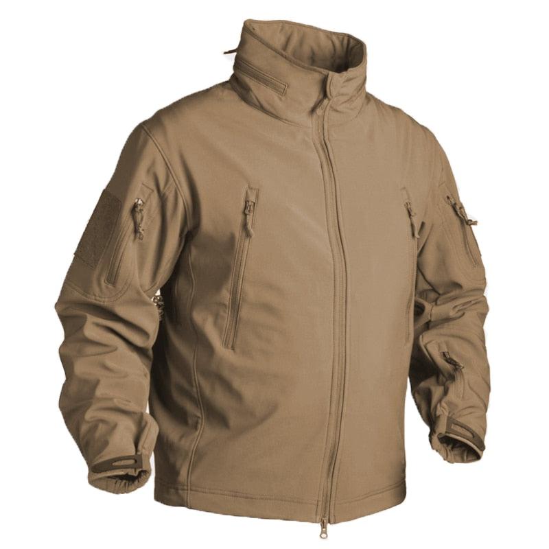 Winter Fleece Jacket Men  Waterproof Camouflage