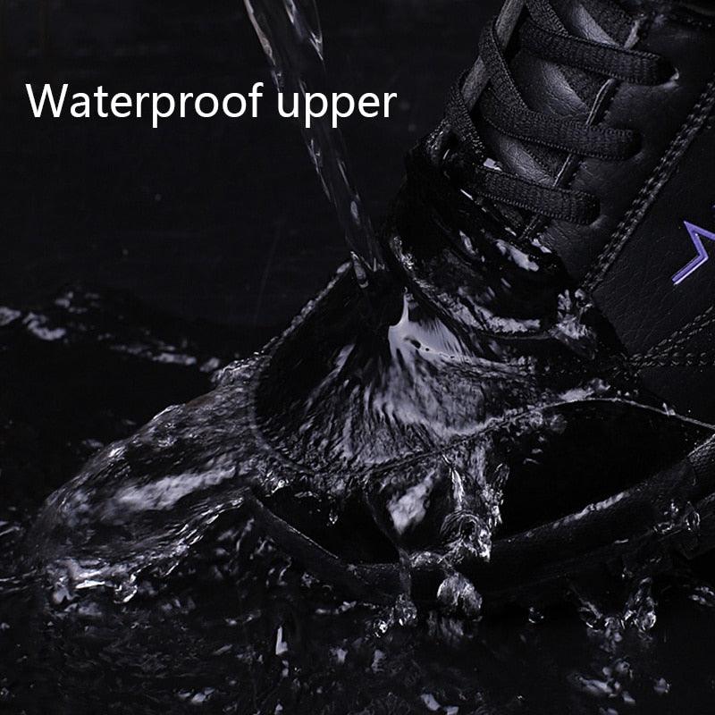 Winter Womens Mens Boots Shoes Plush Warm Sneakers Outdoor Waterproof